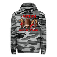 Slate Camo i tackled 100 days of school Premium Hoodie - MaliasSmallBusiness