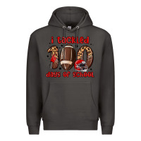 Smoke i tackled 100 days of school Premium Hoodie - MaliasSmallBusiness
