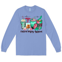 Colony Blue certified nursing assistant coffee cups Long Sleeve Tee - Zillion Design Studio