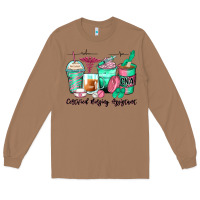 Toasted Coconut certified nursing assistant coffee cups Long Sleeve Tee - Zillion Design Studio