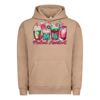 Pigment Burro ma medical assistant coffee cups Urban Hoodie - MaliasSmallBusiness