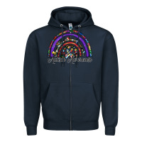 Navy autism awareness Zipper Hoodie - SublimationCraftShop