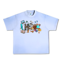 Grape Ice i hook it up sewing Urban Heavy Tee - Zillion Design Studio