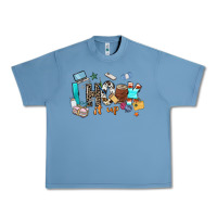 Pebble Blue i hook it up sewing Urban Heavy Tee - Zillion Design Studio