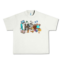 Pistachio i hook it up sewing Urban Heavy Tee - Zillion Design Studio