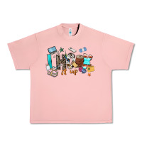 Salmon i hook it up sewing Urban Heavy Tee - Zillion Design Studio