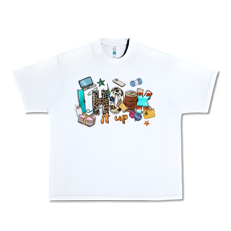 I Hook It Up Sewing Urban Heavy Tee by Zillion Design Studio | Teevron