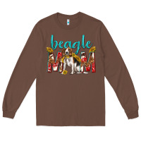 Chestnut western beagle mom Long Sleeve Tee - texasbilliewilder