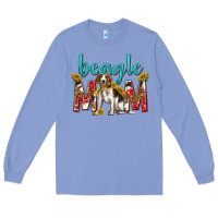 Colony Blue western beagle mom Long Sleeve Tee - texasbilliewilder