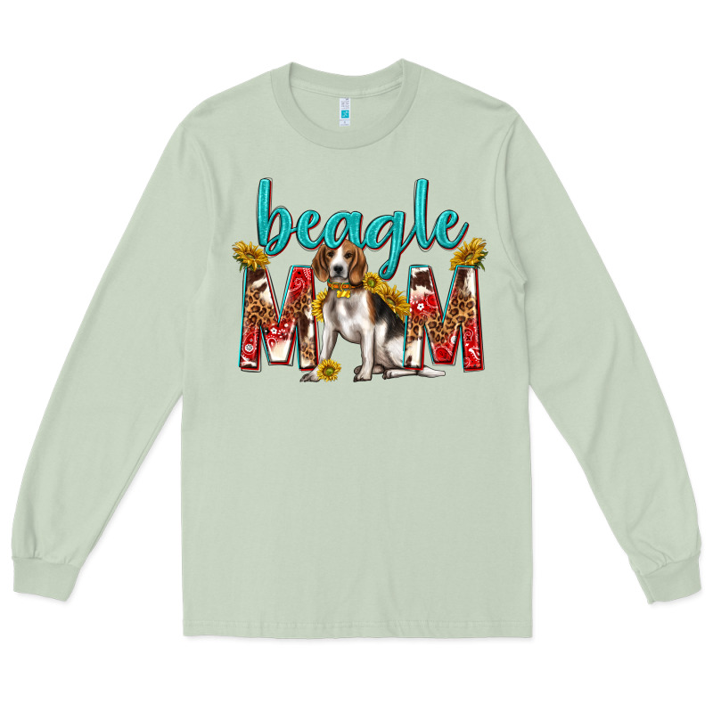 Western Beagle Mom Long Sleeve Tee by texasbilliewilder | Teevron