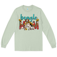 Matcha western beagle mom Long Sleeve Tee - texasbilliewilder