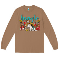 Toasted Coconut western beagle mom Long Sleeve Tee - texasbilliewilder