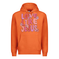 Carrot love like jesus Premium Hoodie - MaliasSmallBusiness