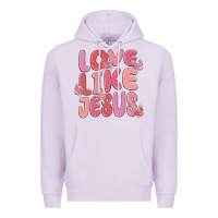Lilac love like jesus Premium Hoodie - MaliasSmallBusiness