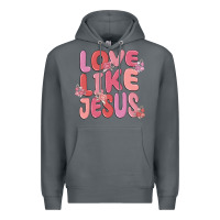 Rock love like jesus Premium Hoodie - MaliasSmallBusiness