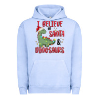 Pigment Grape Ice i believe in santa & dinosaurs Urban Hoodie - MaliasSmallBusiness