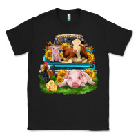Black farm truck animals Classic Tee - Zillion Design Studio