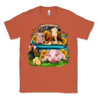 Copper farm truck animals Classic Tee - Zillion Design Studio