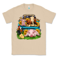 Mushroom farm truck animals Classic Tee - Zillion Design Studio