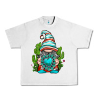 Lunar Rock western gnome with turquoise gemstone Urban Heavy Tee - texasbilliewilder