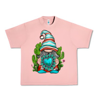 Salmon western gnome with turquoise gemstone Urban Heavy Tee - texasbilliewilder