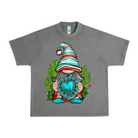 Tornado western gnome with turquoise gemstone Urban Heavy Tee - texasbilliewilder