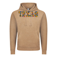 Vintage Coffee texas serape sunflower Vintage Hoodie - AdoDesignShop