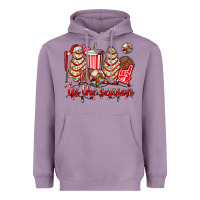 Lavender tis the season christmas tree  cake baseball Heavyweight Hoodie - AdoDesignShop