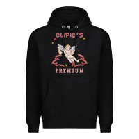 Black cupids brewing company Premium Hoodie - MaliasSmallBusiness