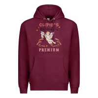 Burgundy cupids brewing company Premium Hoodie - MaliasSmallBusiness