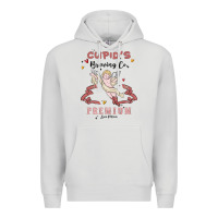 Dove Grey cupids brewing company Premium Hoodie - MaliasSmallBusiness