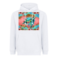 White floral turtle Heavyweight Hoodie - Jasminsmagicworld