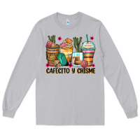 Moon Dust cafecito y chisme coffee cups Long Sleeve Tee - Zillion Design Studio