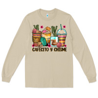 Mushroom cafecito y chisme coffee cups Long Sleeve Tee - Zillion Design Studio