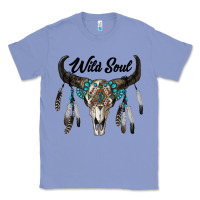 Colony Blue wild soul boho skull Classic Tee - RanaPortraitStore