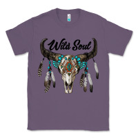 Lavender wild soul boho skull Classic Tee - RanaPortraitStore