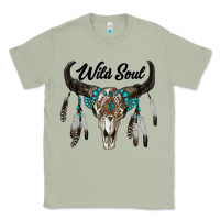 Matcha wild soul boho skull Classic Tee - RanaPortraitStore