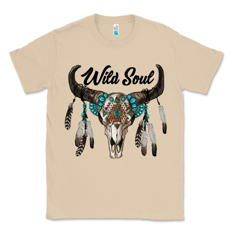 Wild Soul Boho Skull Classic Tee by RanaPortraitStore | Teevron