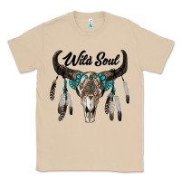Mushroom wild soul boho skull Classic Tee - RanaPortraitStore