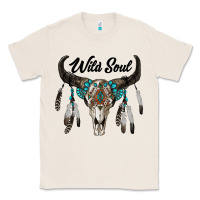 Natural wild soul boho skull Classic Tee - RanaPortraitStore