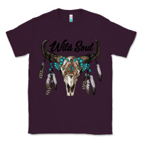 Plum wild soul boho skull Classic Tee - RanaPortraitStore