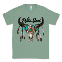 Sage wild soul boho skull Classic Tee - RanaPortraitStore