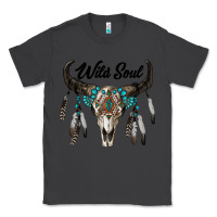 Smoke wild soul boho skull Classic Tee - RanaPortraitStore