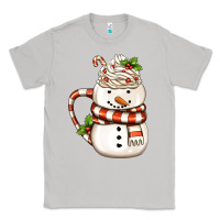 Moon Dust Christmas Snowman Coffee Cup Classic Tee - FaDigitalArtStudio