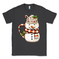 Smoke Christmas Snowman Coffee Cup Classic Tee - FaDigitalArtStudio