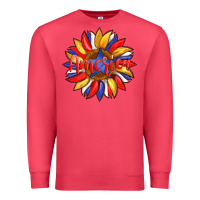 Cardinal america with american flag colors and sunflower with star Premium Sweatshirt - Artiststas