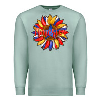 Seafoam america with american flag colors and sunflower with star Premium Sweatshirt - Artiststas