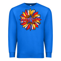 True Royal america with american flag colors and sunflower with star Premium Sweatshirt - Artiststas