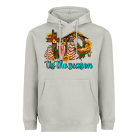 Moon Dust tis the seasin with christmas cake abd jesus Heavyweight Hoodie - AdoDesignShop