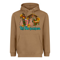 Toasted Coconut tis the seasin with christmas cake abd jesus Heavyweight Hoodie - AdoDesignShop